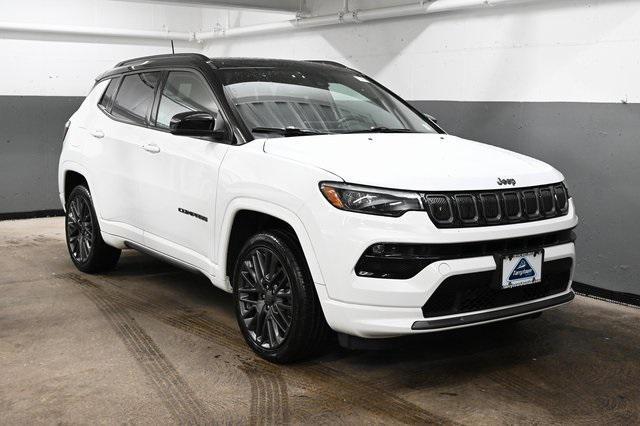used 2022 Jeep Compass car, priced at $23,425