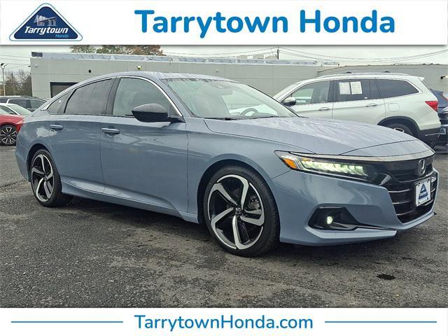 used 2021 Honda Accord car, priced at $27,515
