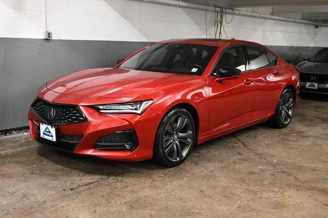 used 2022 Acura TLX car, priced at $33,499