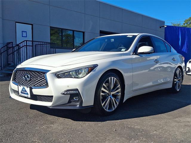 used 2021 INFINITI Q50 car, priced at $27,699