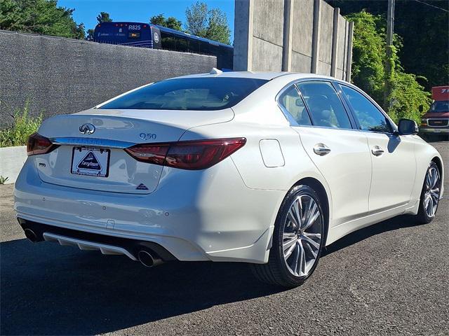 used 2021 INFINITI Q50 car, priced at $27,699