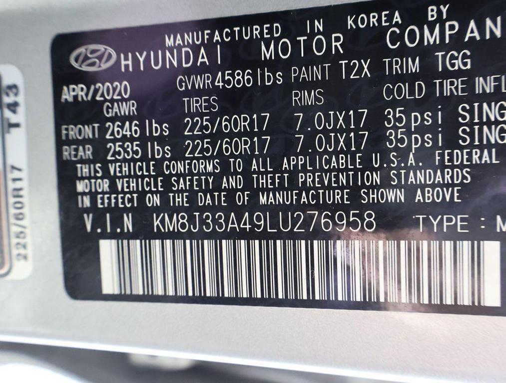 used 2020 Hyundai Tucson car, priced at $13,995