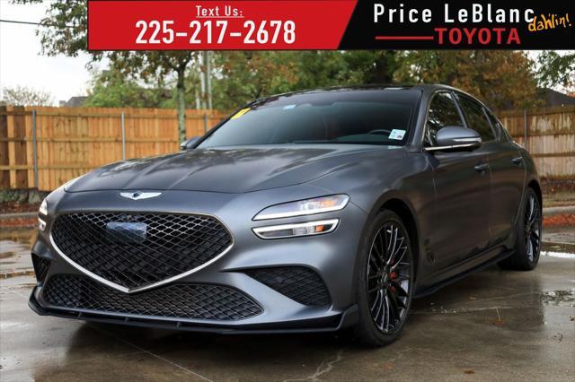 used 2022 Genesis G70 car, priced at $33,995