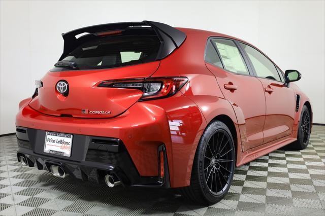 new 2025 Toyota GR Corolla car, priced at $49,483