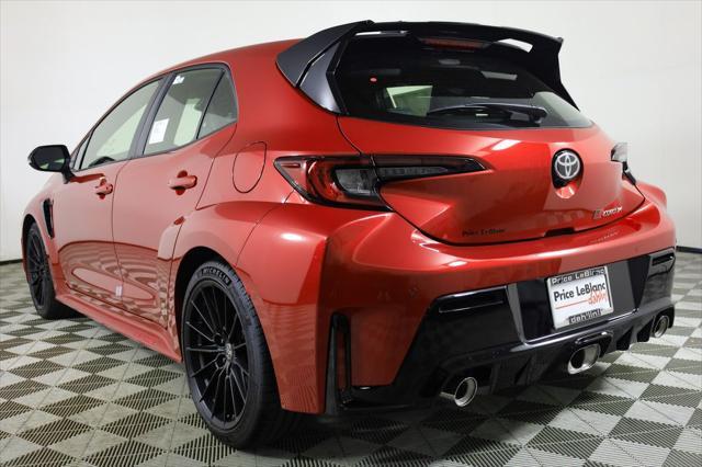 new 2025 Toyota GR Corolla car, priced at $49,483