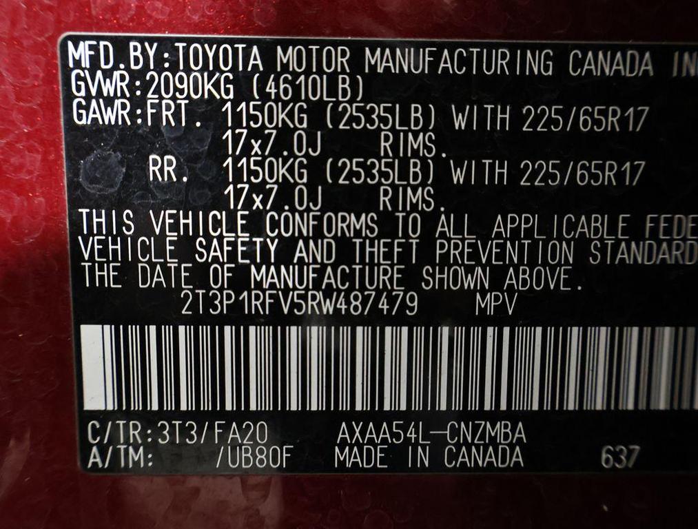 used 2024 Toyota RAV4 car, priced at $34,995