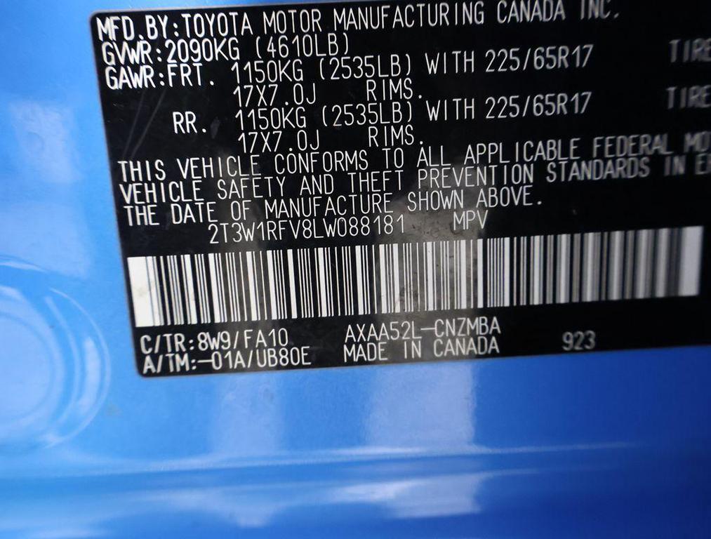 used 2020 Toyota RAV4 car, priced at $21,995