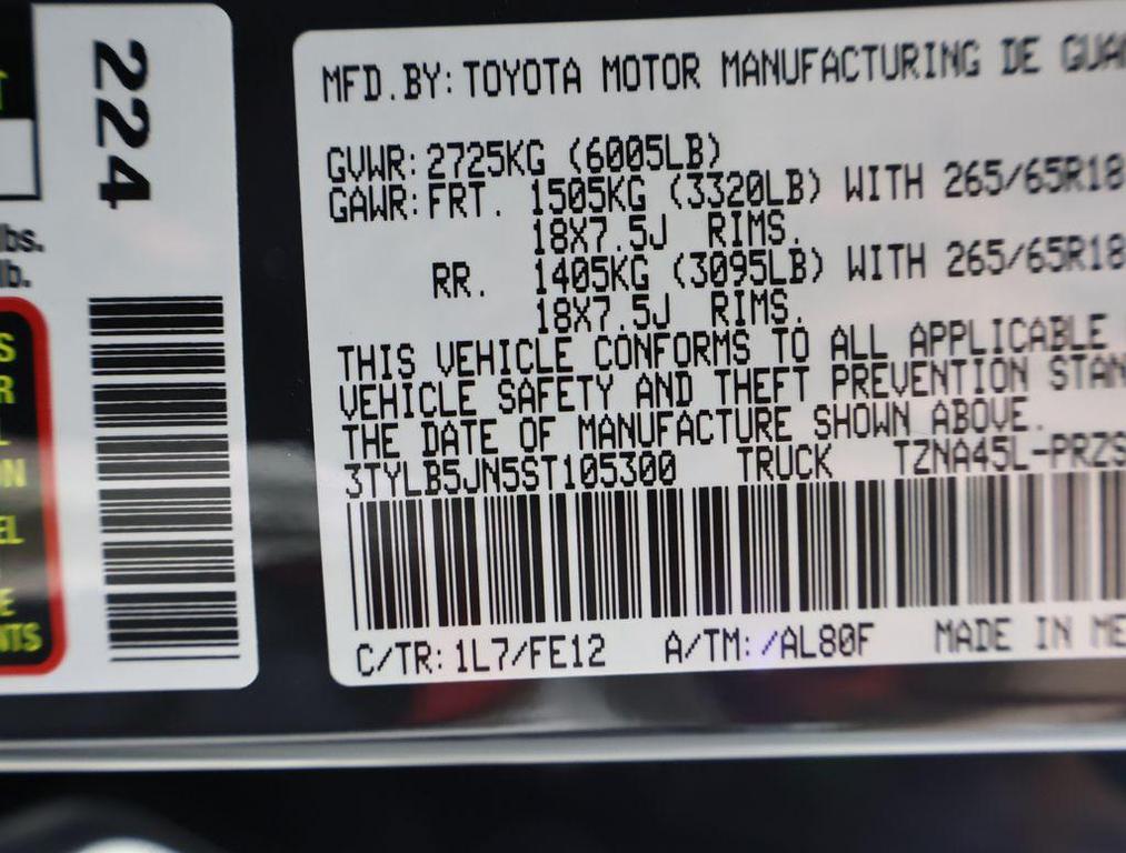 new 2025 Toyota Tacoma car, priced at $48,052