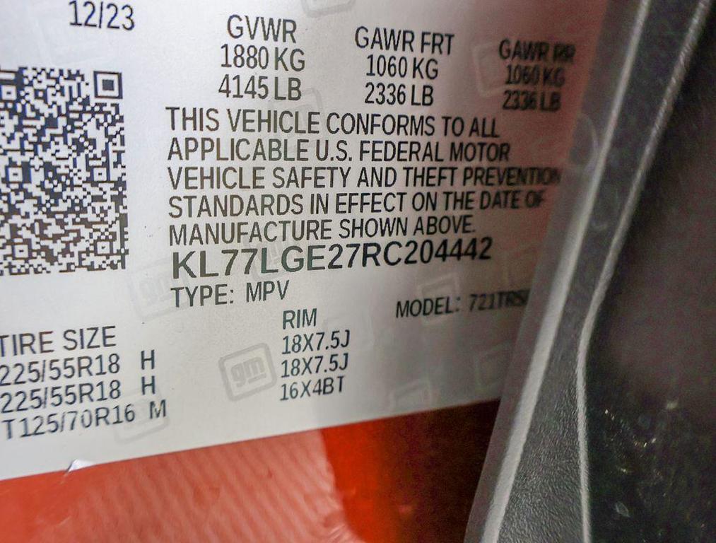 used 2024 Chevrolet Trax car, priced at $21,992