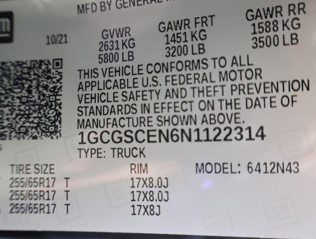 used 2022 Chevrolet Colorado car, priced at $27,495