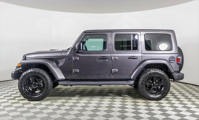 used 2021 Jeep Wrangler Unlimited car, priced at $34,995