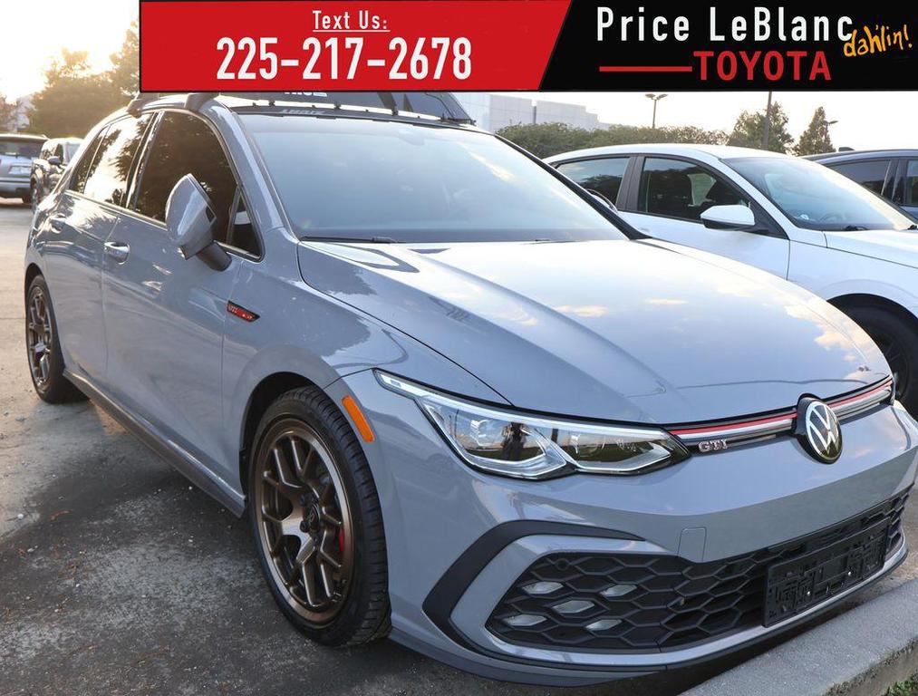 used 2024 Volkswagen Golf GTI car, priced at $31,555