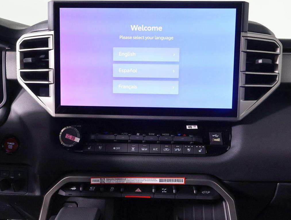 new 2026 Toyota Tundra car, priced at $74,552