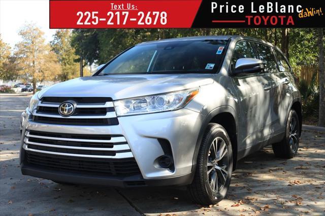 used 2019 Toyota Highlander car, priced at $20,995