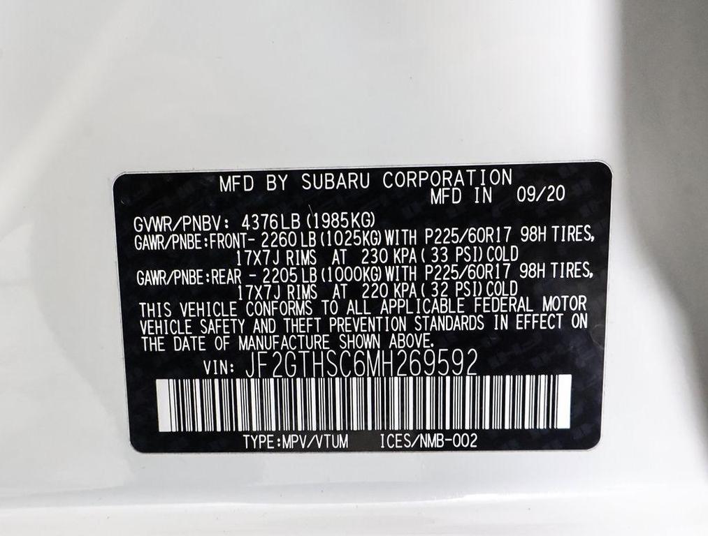 used 2021 Subaru Crosstrek car, priced at $23,995