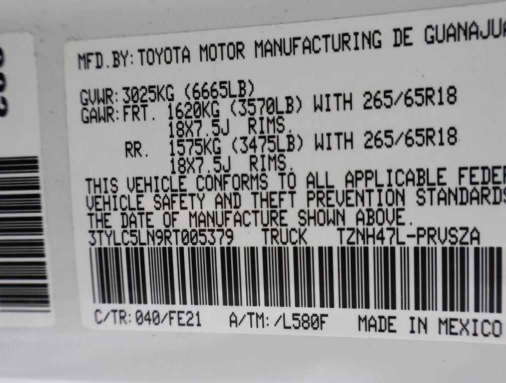 used 2024 Toyota Tacoma car, priced at $48,995