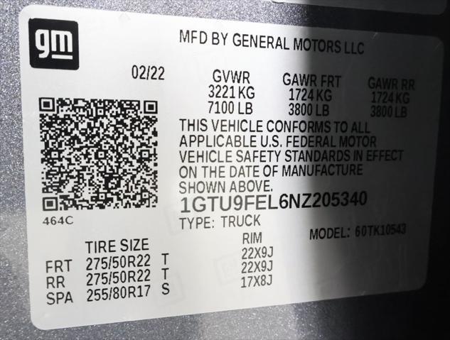 used 2022 GMC Sierra 1500 car, priced at $41,995
