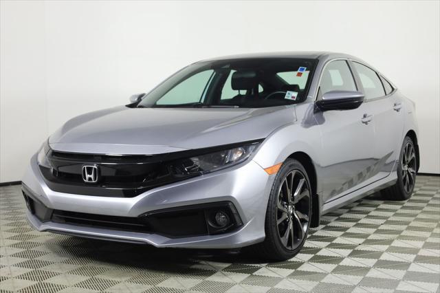 used 2021 Honda Civic car, priced at $22,495