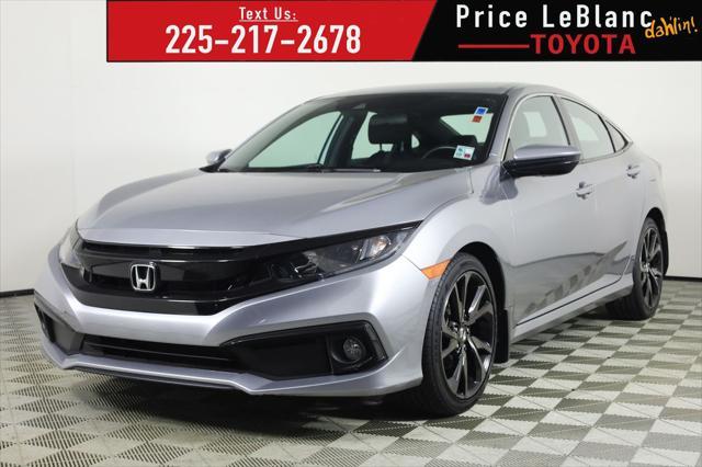 used 2021 Honda Civic car, priced at $22,495