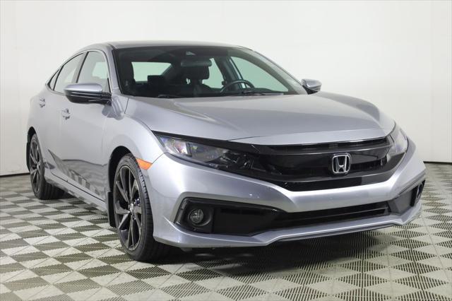 used 2021 Honda Civic car, priced at $22,495