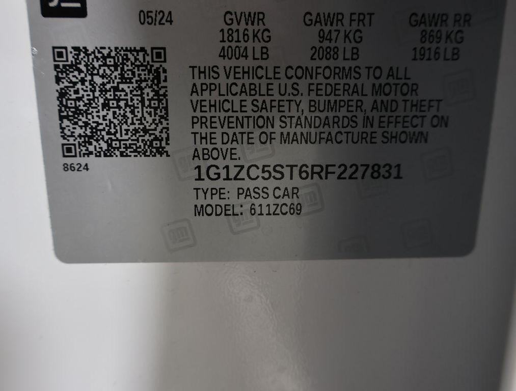 used 2024 Chevrolet Malibu car, priced at $25,995