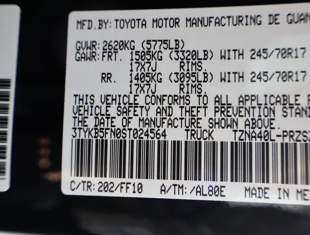 new 2025 Toyota Tacoma car, priced at $42,396