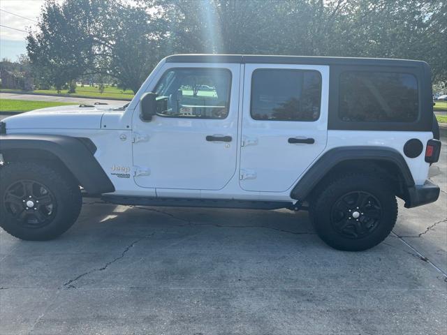 used 2018 Jeep Wrangler Unlimited car, priced at $26,995