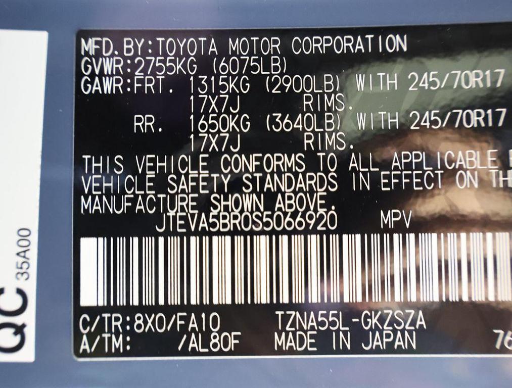 new 2025 Toyota 4Runner car, priced at $48,651