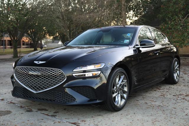 used 2022 Genesis G70 car, priced at $27,995