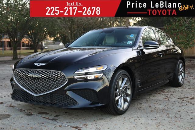 used 2022 Genesis G70 car, priced at $27,995