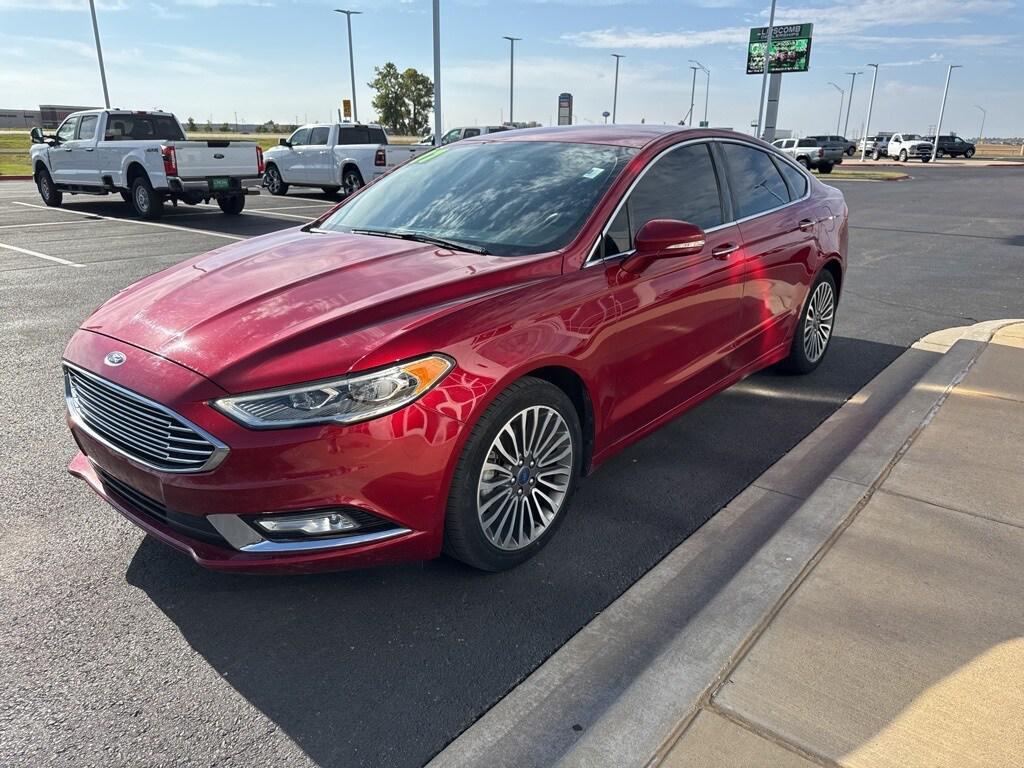 used 2017 Ford Fusion car, priced at $13,905