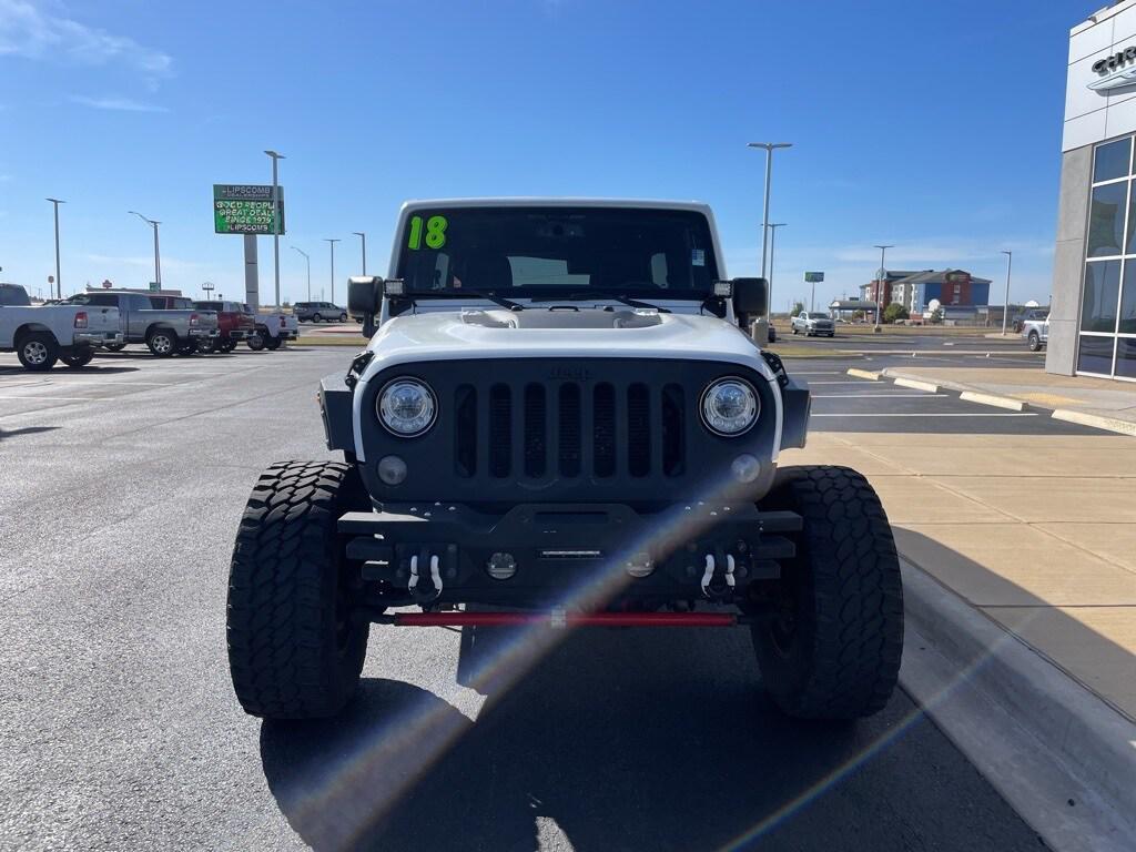 used 2018 Jeep Wrangler JK Unlimited car, priced at $23,423