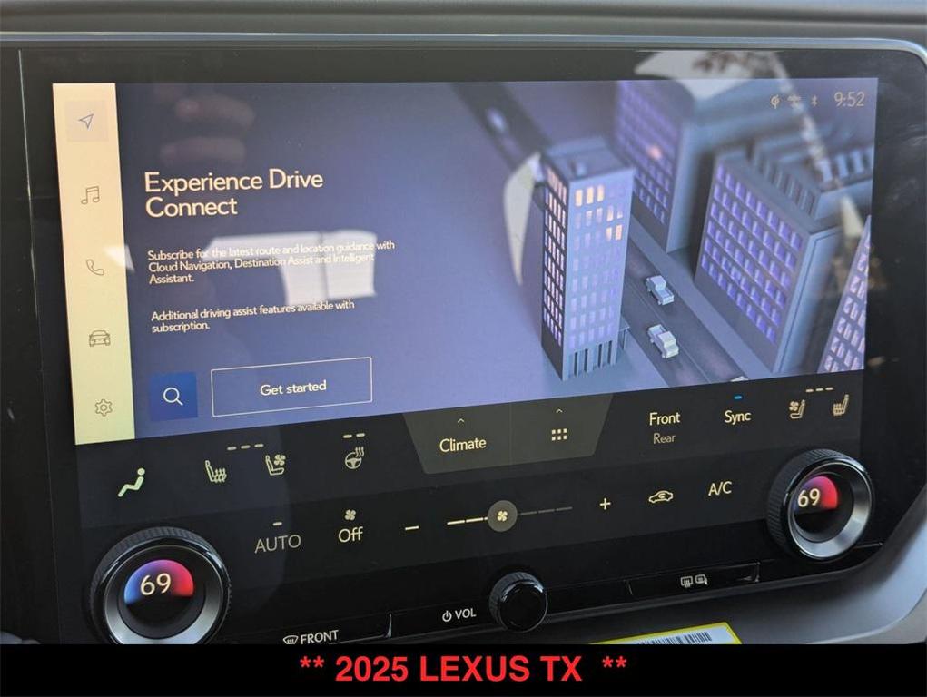 new 2025 Lexus TX 350 car, priced at $64,155