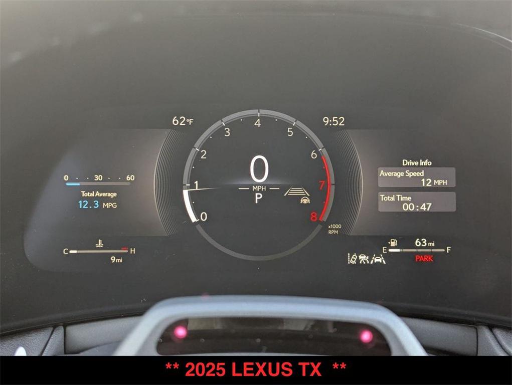 new 2025 Lexus TX 350 car, priced at $64,155
