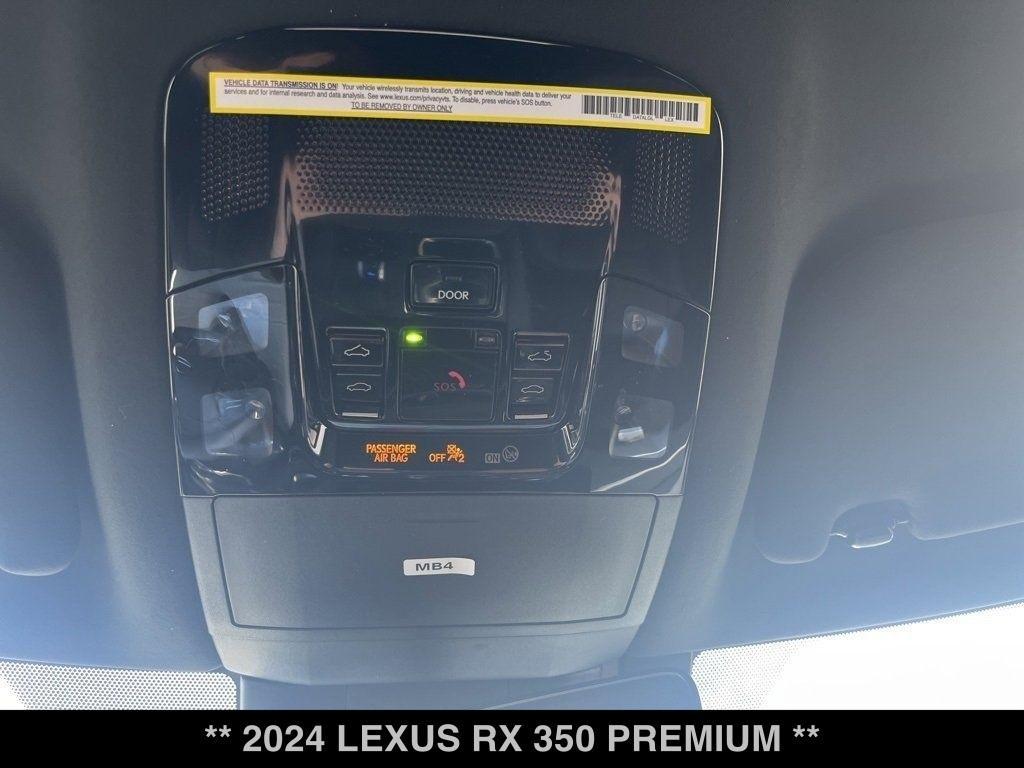 new 2024 Lexus RX 350 car, priced at $54,325