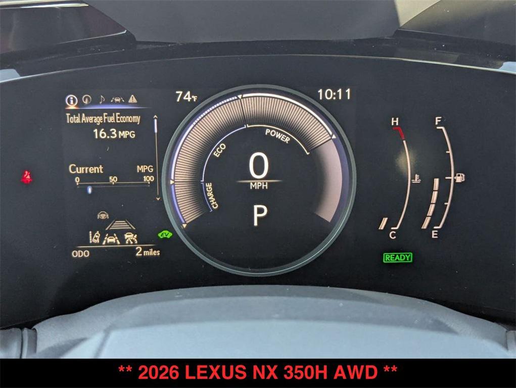 new 2026 Lexus NX 350h car, priced at $49,619