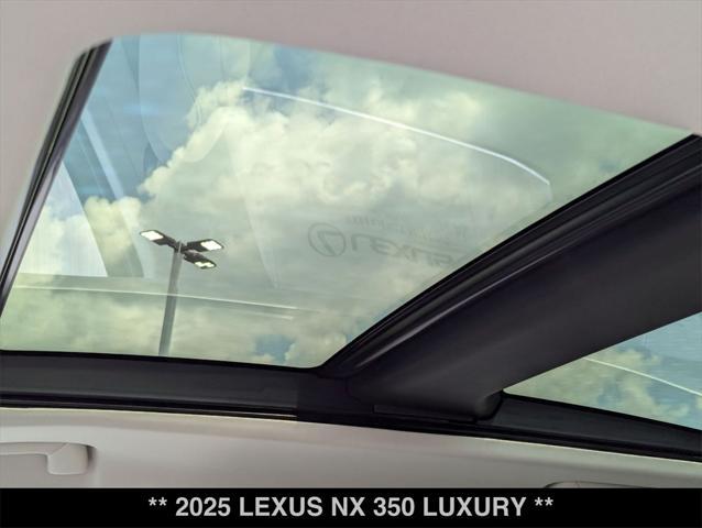 new 2025 Lexus NX 350 car, priced at $58,300