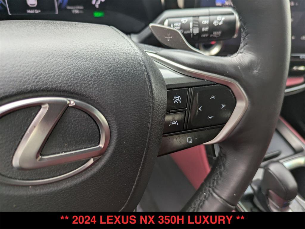 used 2024 Lexus NX 350h car, priced at $47,500