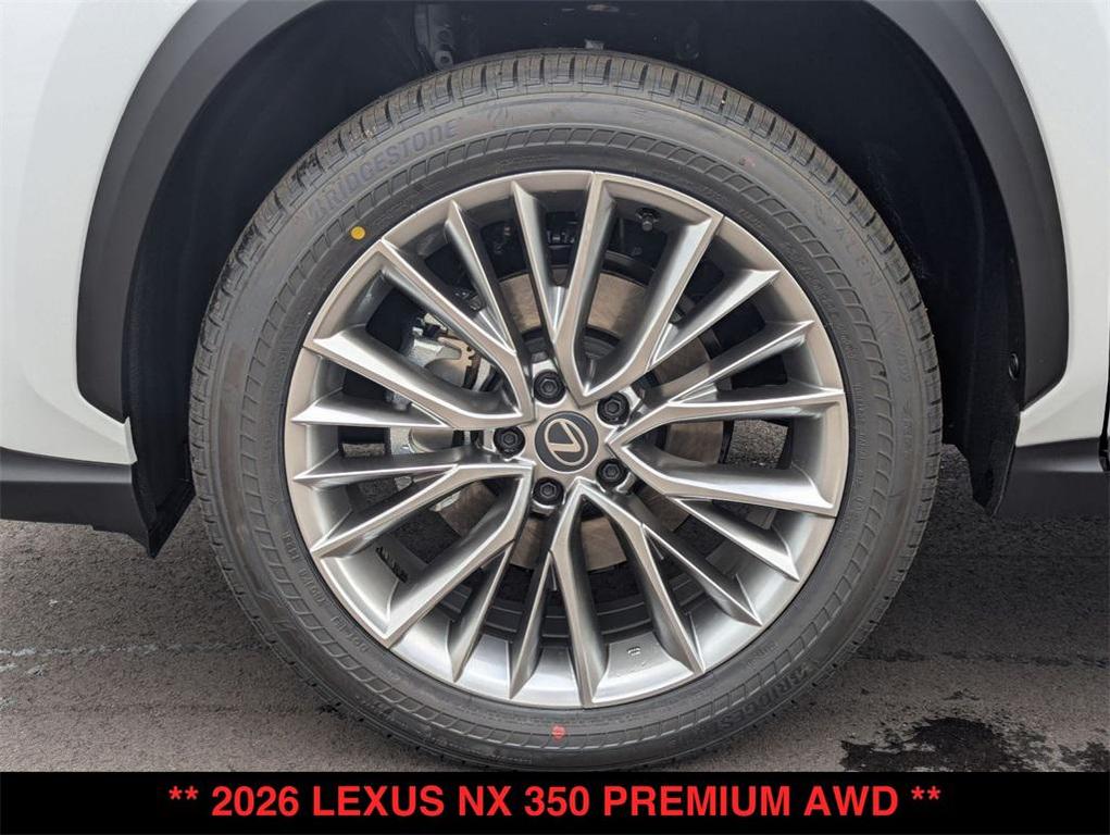 new 2026 Lexus NX 350 car, priced at $53,550