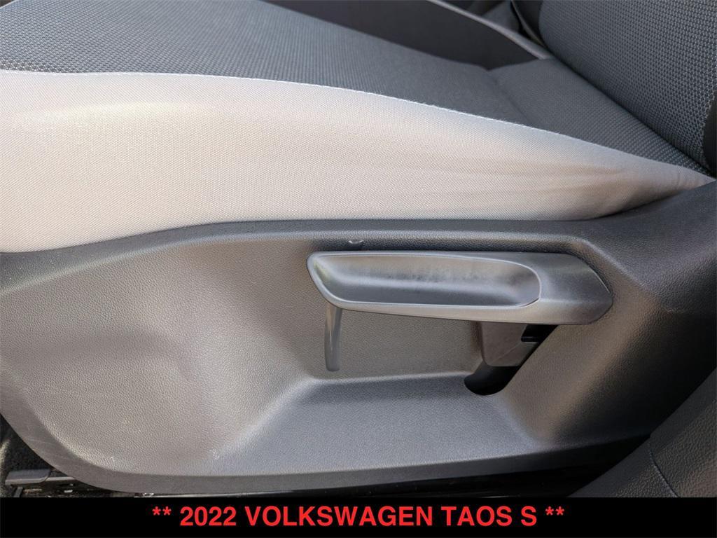 used 2022 Volkswagen Taos car, priced at $18,100
