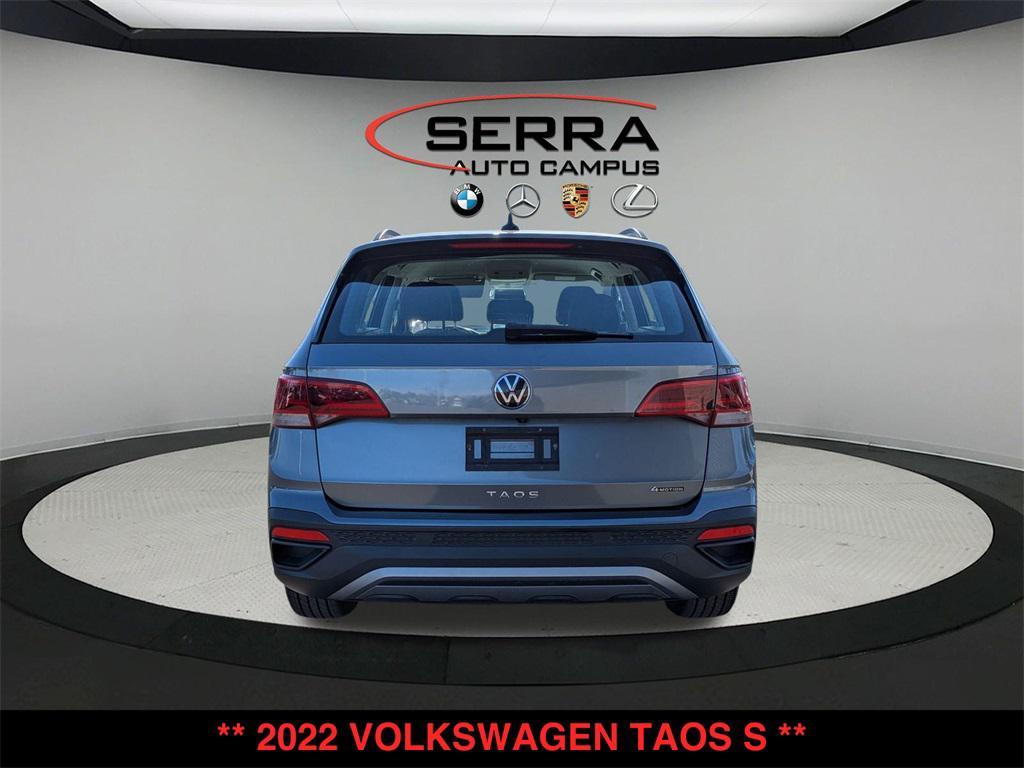used 2022 Volkswagen Taos car, priced at $18,100