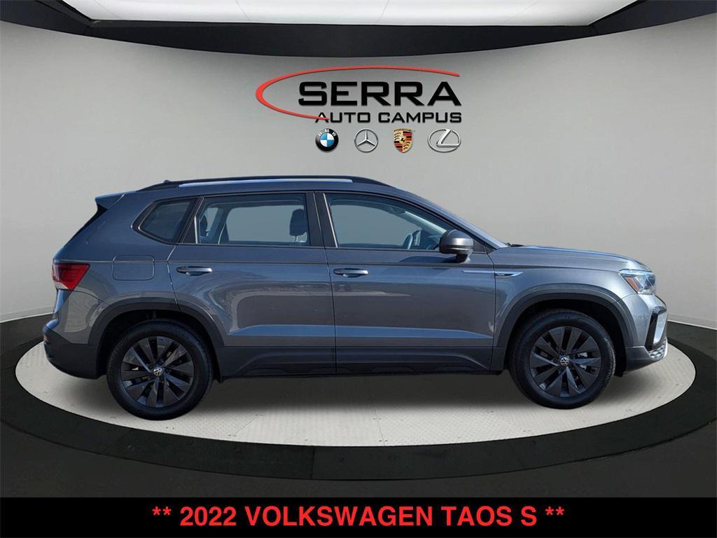 used 2022 Volkswagen Taos car, priced at $18,100