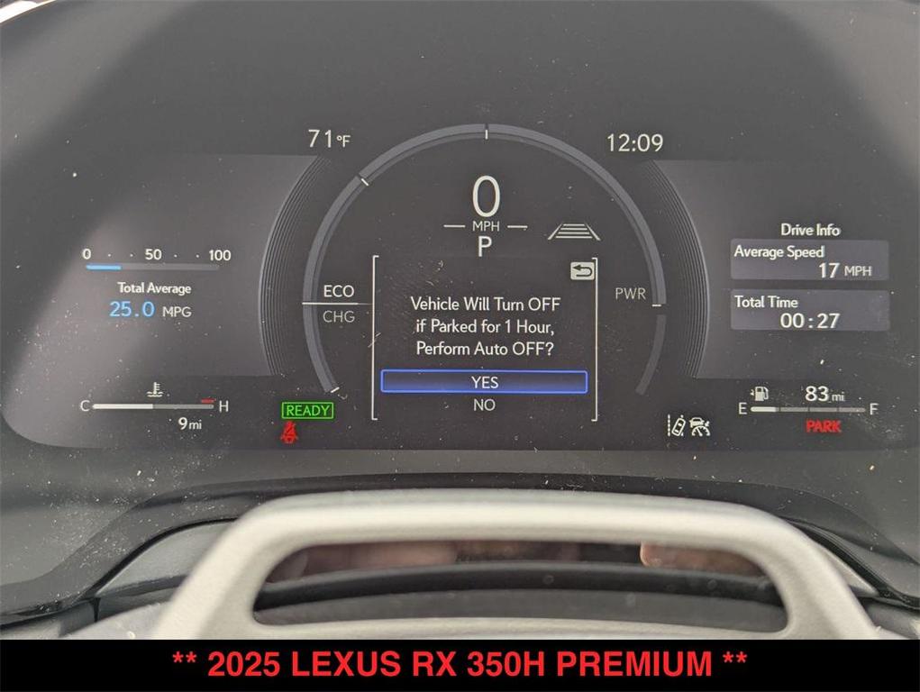 new 2025 Lexus RX 350 car, priced at $57,800