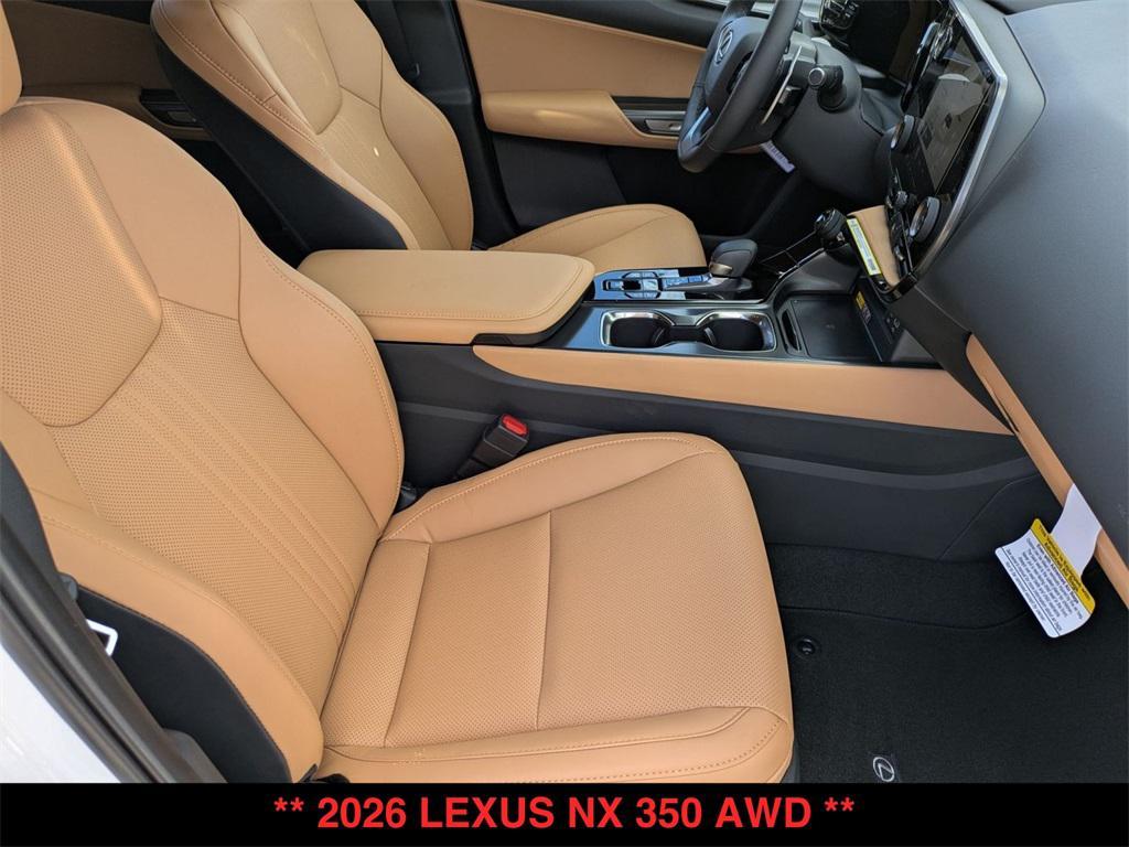 new 2026 Lexus NX 350 car, priced at $49,410