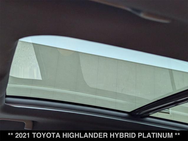 used 2021 Toyota Highlander Hybrid car, priced at $39,500