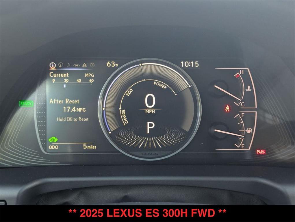 new 2025 Lexus ES 300h car, priced at $51,144