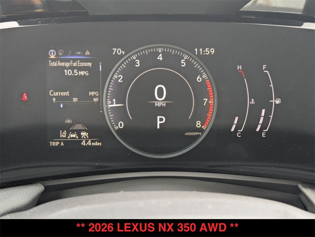 new 2026 Lexus NX 350 car, priced at $48,295