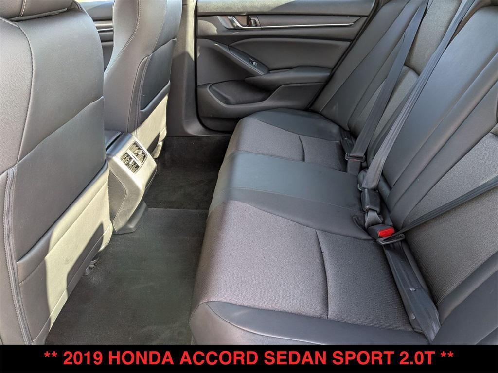 used 2019 Honda Accord car, priced at $19,500