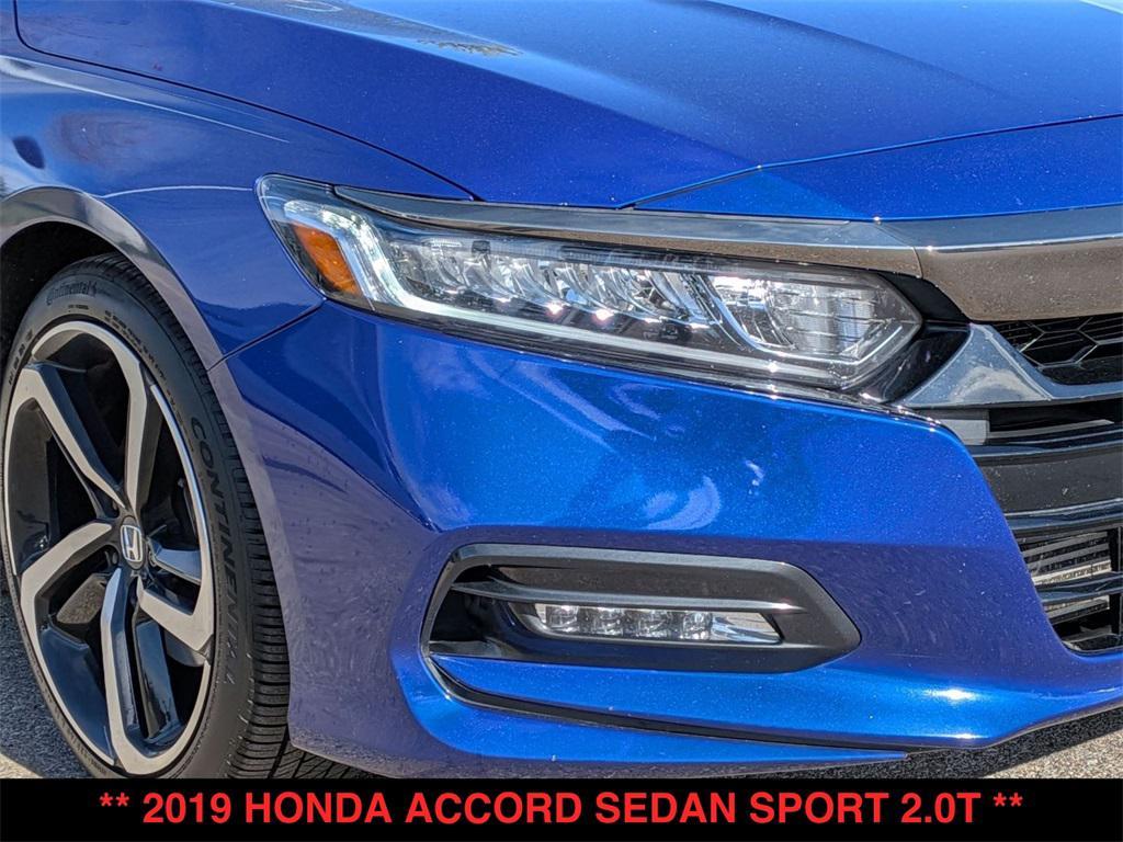 used 2019 Honda Accord car, priced at $19,500