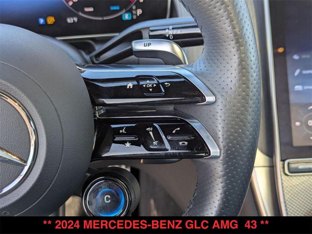 used 2024 Mercedes-Benz AMG GLC 43 car, priced at $53,500